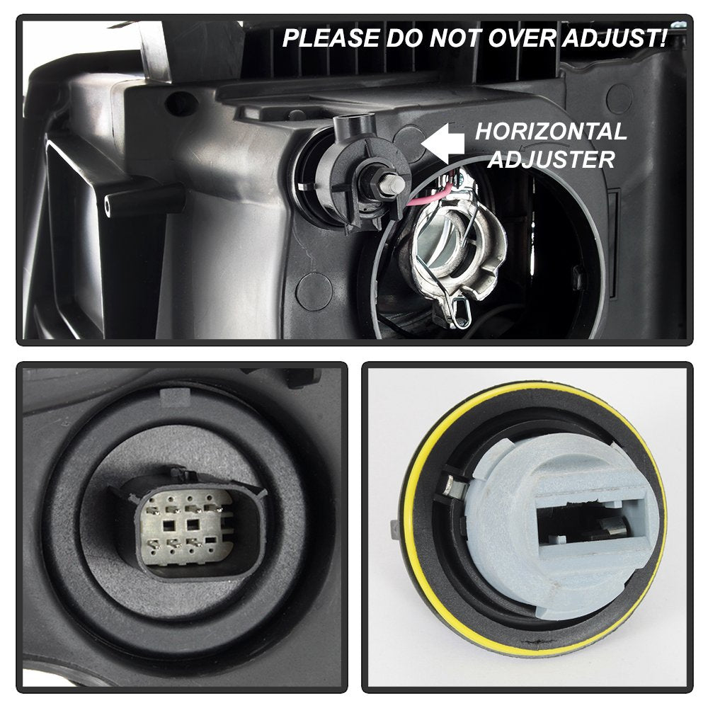 OEM Style Xtune Headlight (HD-JH-CSUB15-OE-R) (POE)