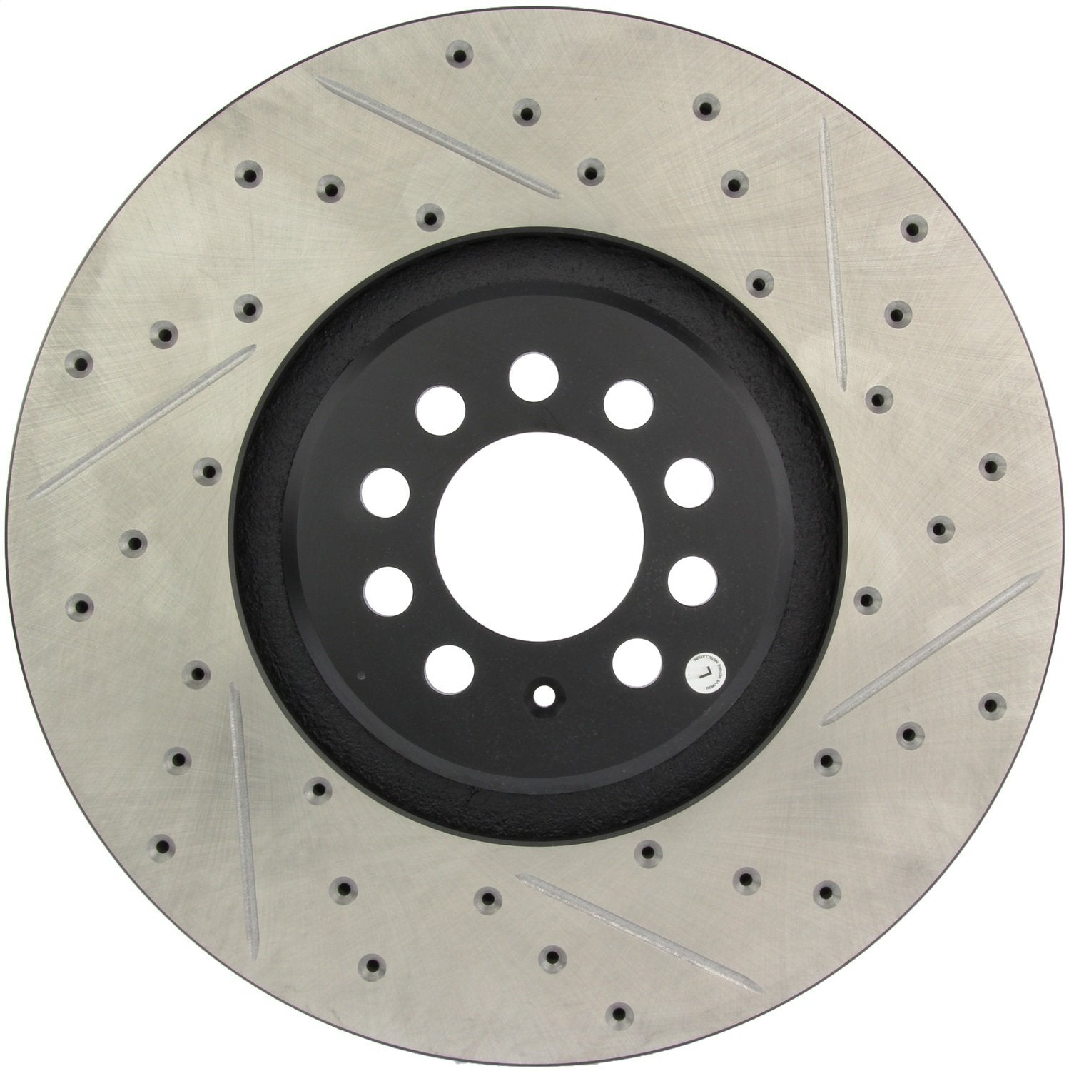 Sport Drilled/Slotted Brake Rotor StopTech 127.33094L (Front Left), 1 Pack