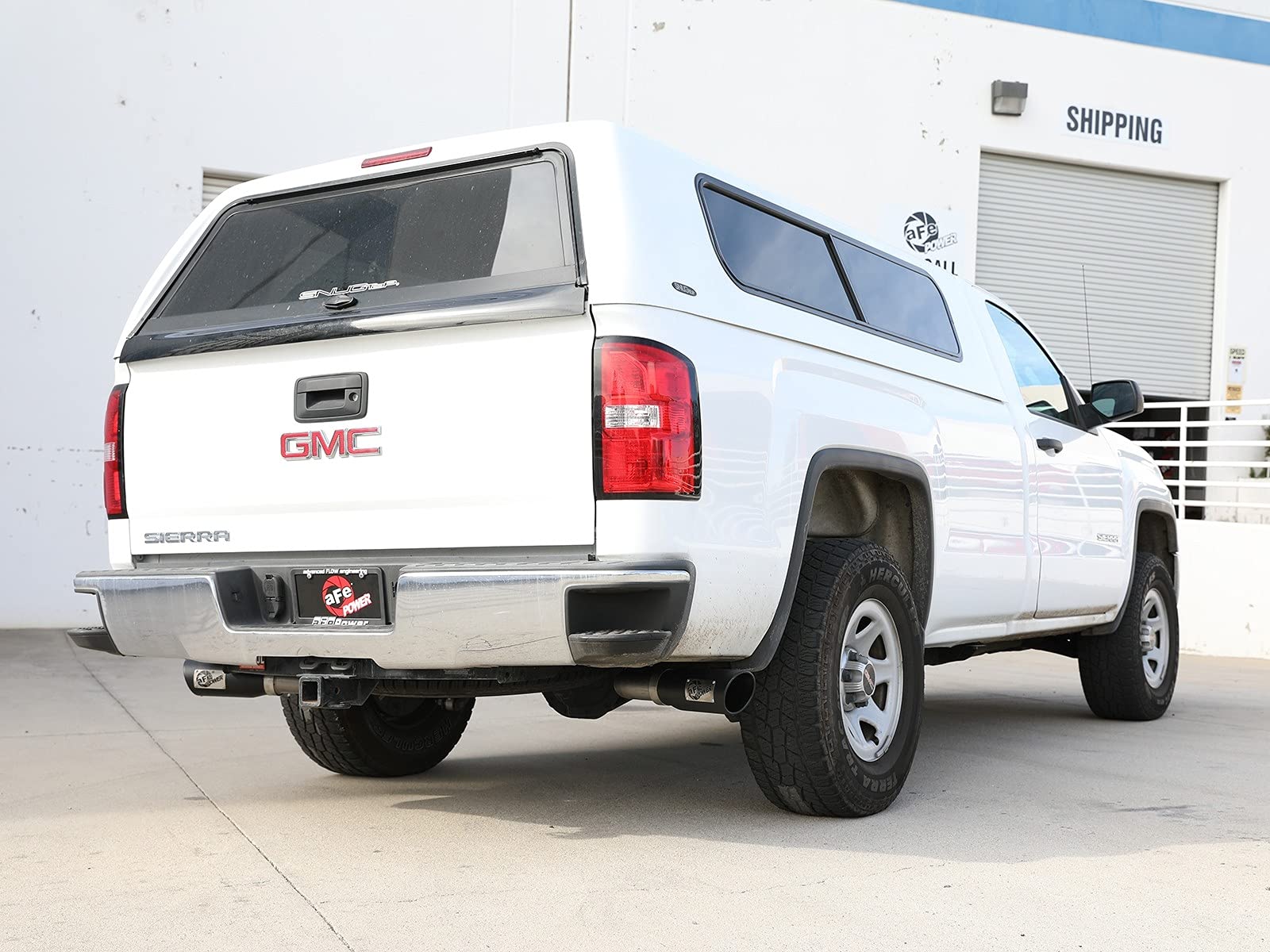 MACH Force-Xp aFe POWER 49-44134-B 3" Cat-Back Exhaust System, Dual Black Tips, Stainless Steel, fits GM Silverado/Sierra