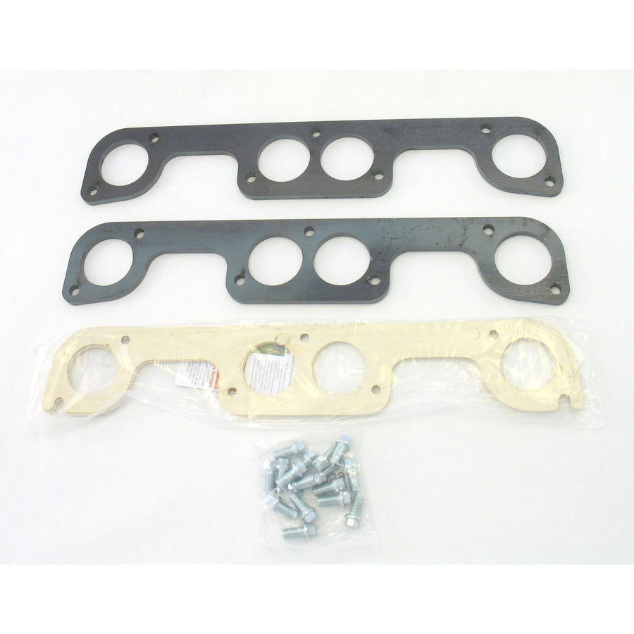 Round Port Header Flange Patriot Exhaust for Small Block Chevy H7895