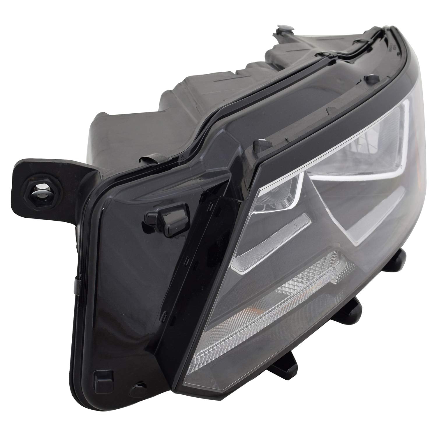 Left TYC Headlight Assembly Compatible with 2016-2019 Volkswagen Passat
