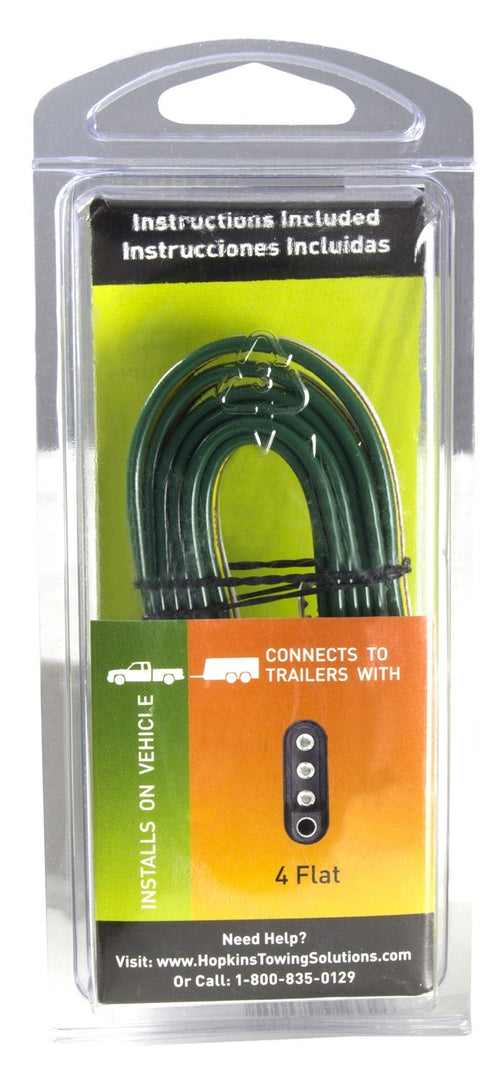 LED 4-Wire Flat Hopkins Towing Solutions 48055