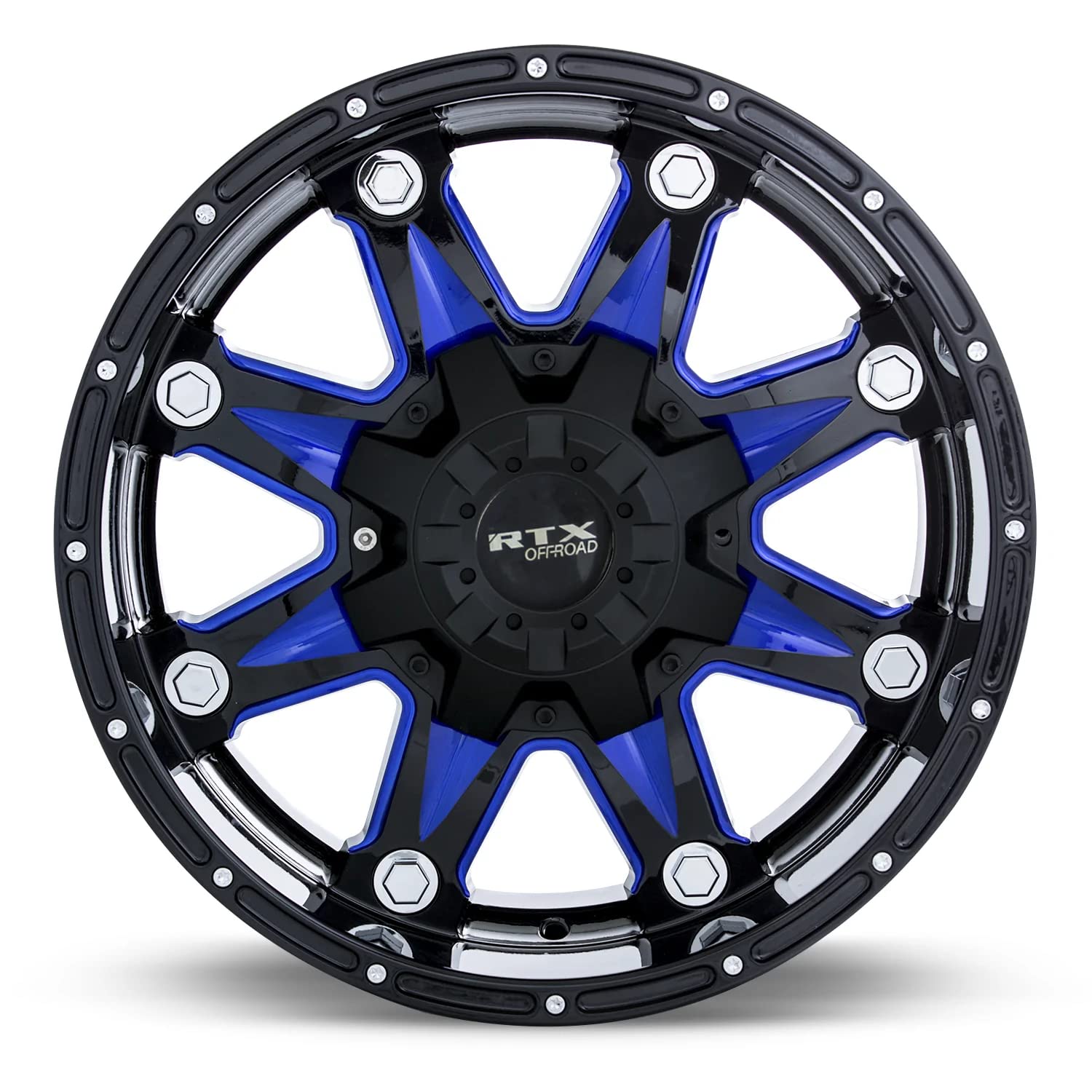20 x 9, SPINE, 6 x 135/139.7, 10, 87, BLUE/BLACK 081869