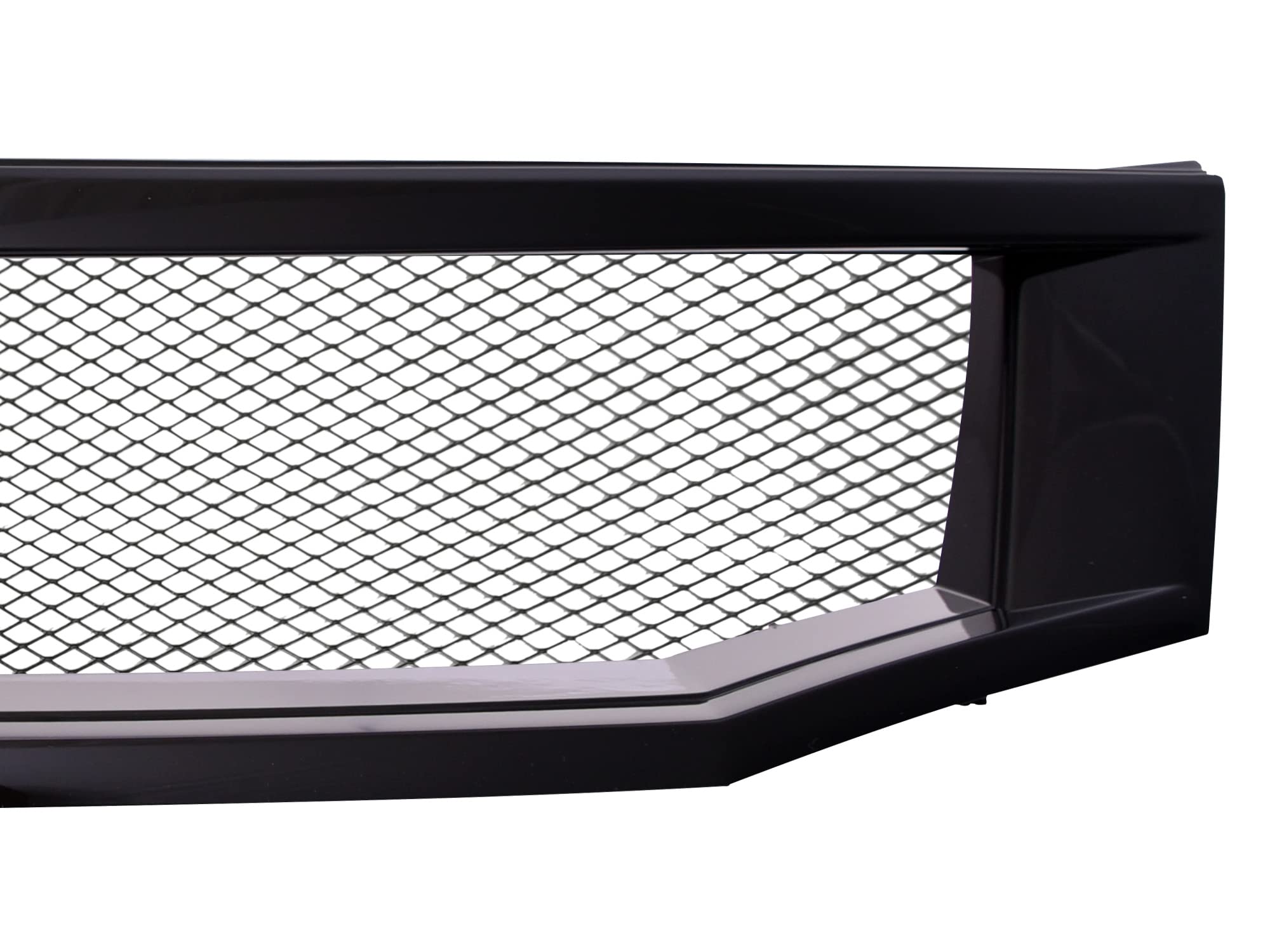 7148963 Armordillo USA Mesh Front Hood Grille - Gloss Black Fits 2008-2010 Honda Accord 4 Door Sedan