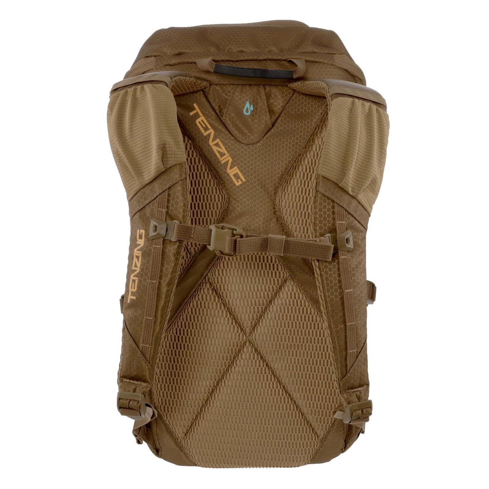 Whitetail Day Pack TENZING 1500, Buckskin Tan Ultra-Durable Hunting Backpack with 4 Compartments & 10 Organizational Pockets Camo Backpack for Hunting Gear and Equipment