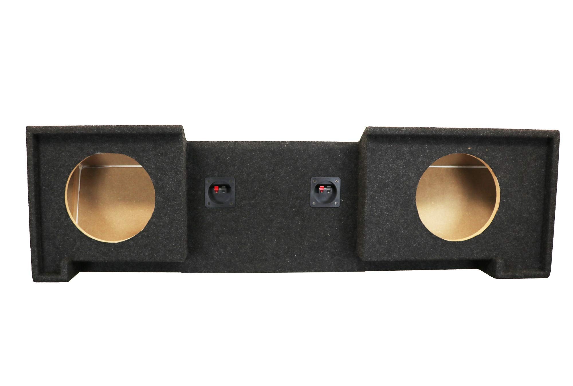 Atrend Bbox A102-10CP Sealed Dual 10â€ Subwoofer Enclosure Fits 1988-1998 Chevrolet / GMC Full Size Extended Cab, Charcoal