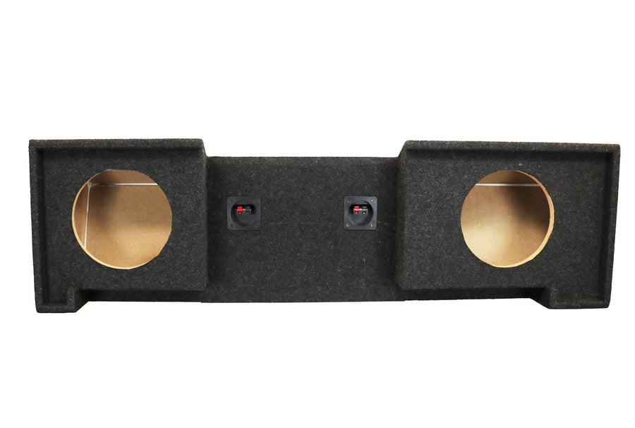 Atrend Bbox A102-10CP Sealed Dual 10â€ Subwoofer Enclosure Fits 1988-1998 Chevrolet / GMC Full Size Extended Cab, Charcoal