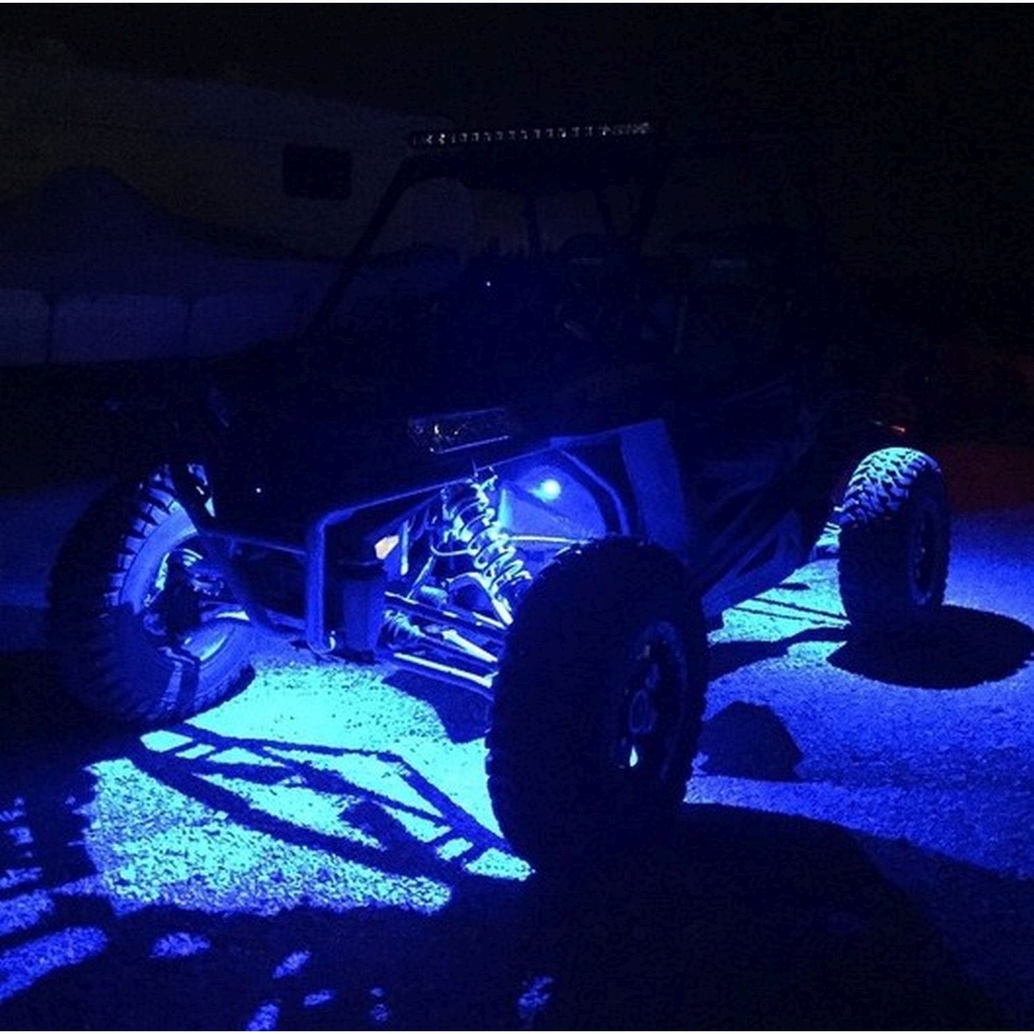 Under Body/Wheel Well Mounted Recon 264515BL Rectangular LEDs