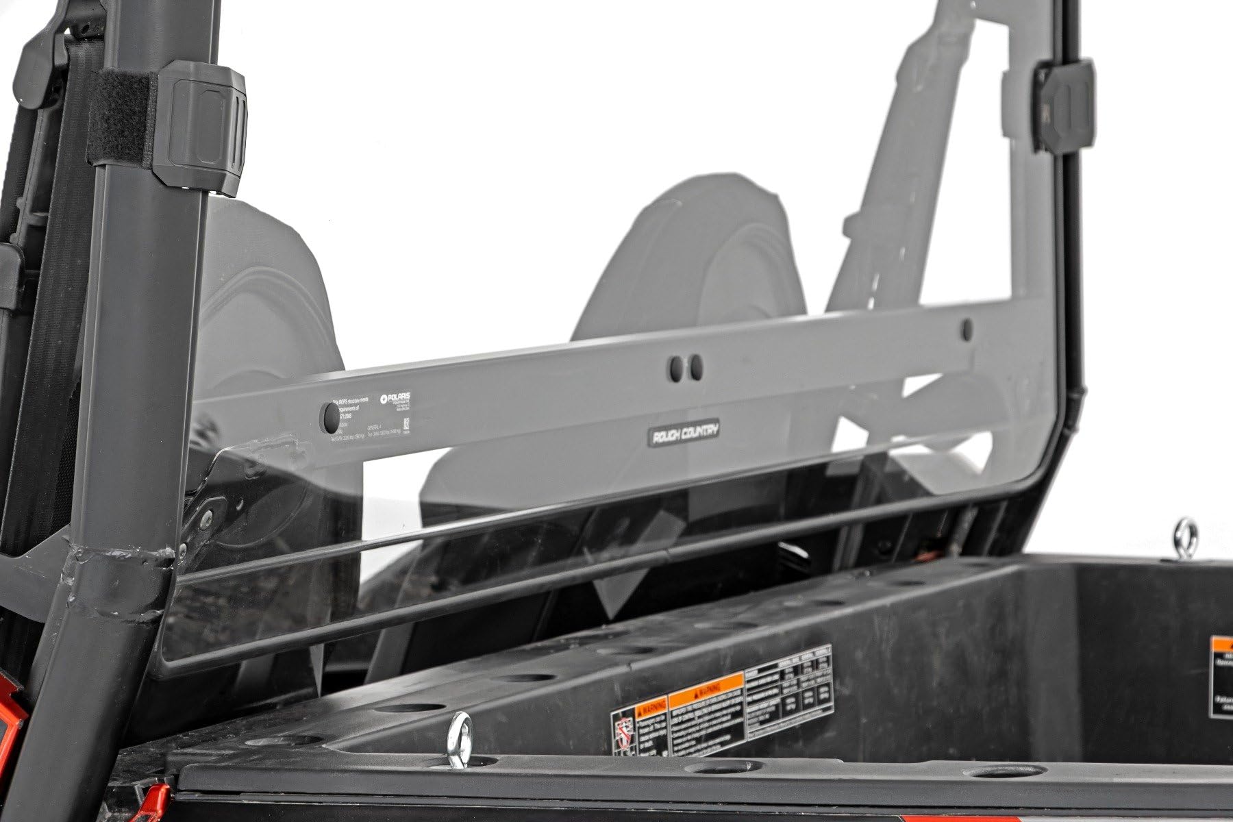 Polaris General Rear Windshield for Rough Country - 98162012