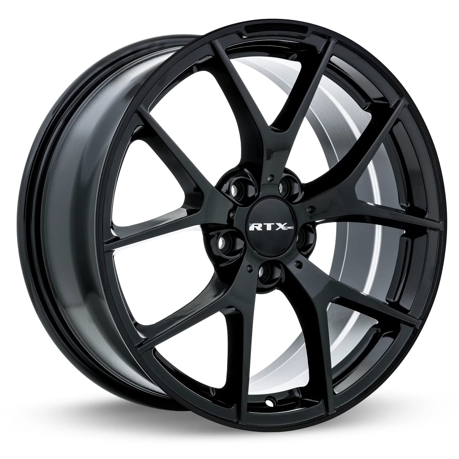 Arrow RTX Custom Wheel - 18x8, 45 Offset, 5x112 Bolt Pattern, 66.6mm Hub - Satin Black Rim