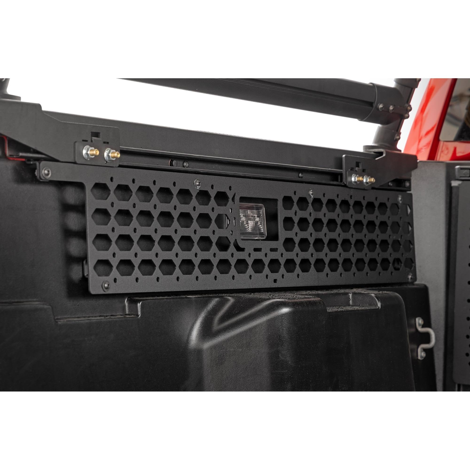 Rough Country Molle Panel Kit for Toyota Tacoma (2024-2025) Cab Side - Fits 5' (60") Bed, Heavy Duty Powder-Coated Steel, Easy Install