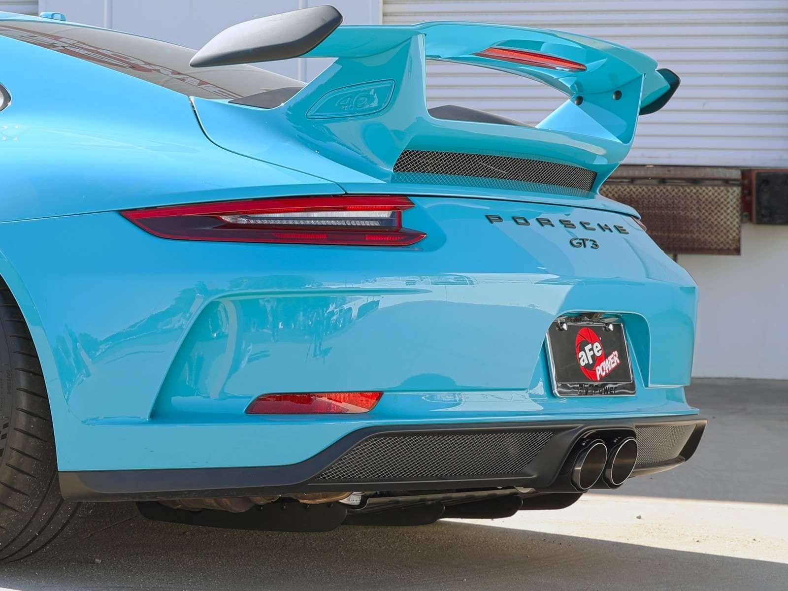 aFe Power 2-1/2 IN MACH Force-Xp Stainless Steel Cat-Back Exhaust w/Carbon Fiber Tips Fit Porsche 911 GT3 14-19 H6-3.8/4.0L 49-36450-C