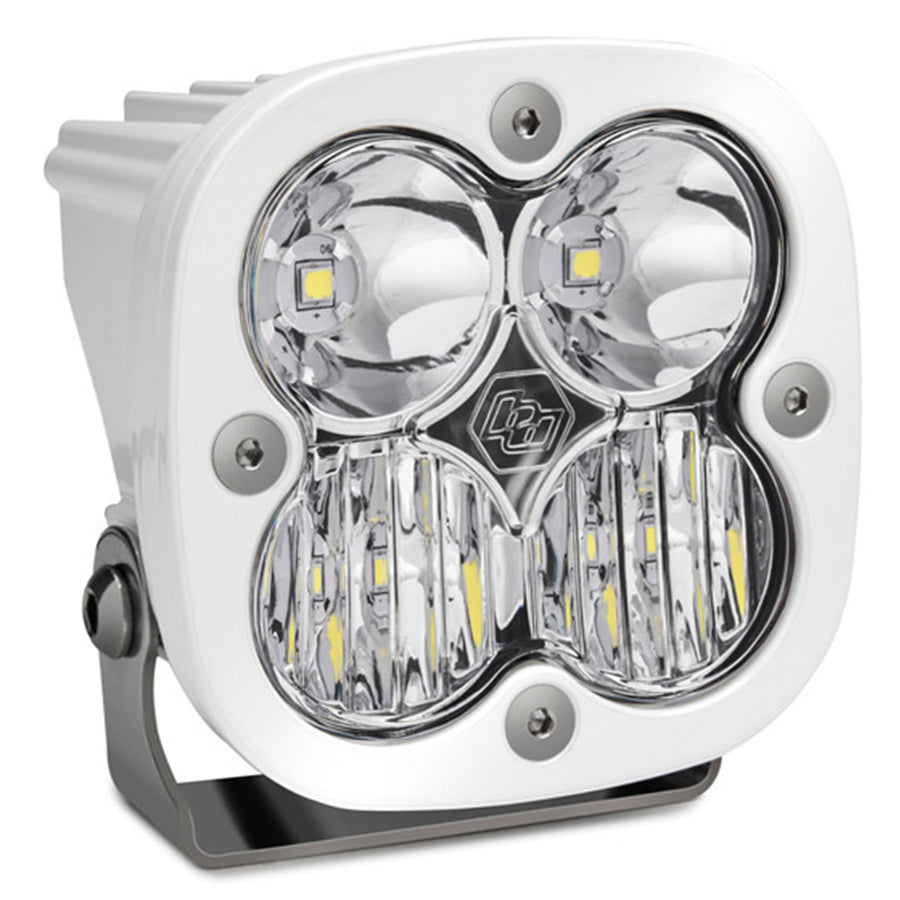 Baja Designs Pro Squadron White LED Auxiliary Light Pod - Marine Grade (Driving/Combo; Clear)