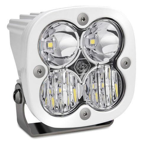 Baja Designs Pro Squadron White LED Auxiliary Light Pod - Marine Grade (Driving/Combo; Clear)