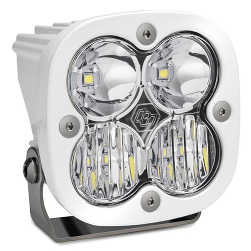 Baja Designs Pro Squadron White LED Auxiliary Light Pod - Marine Grade (Driving/Combo; Clear)