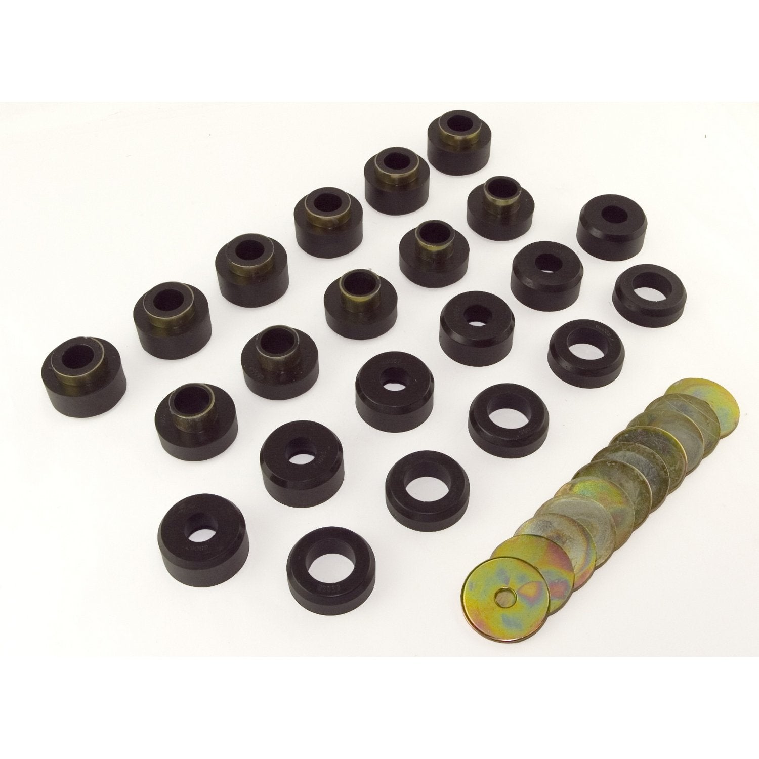 Body Mount Kit, Rugged Ridge Black | 1-107BL | Fits 1997-2003 Jeep Wrangler TJ