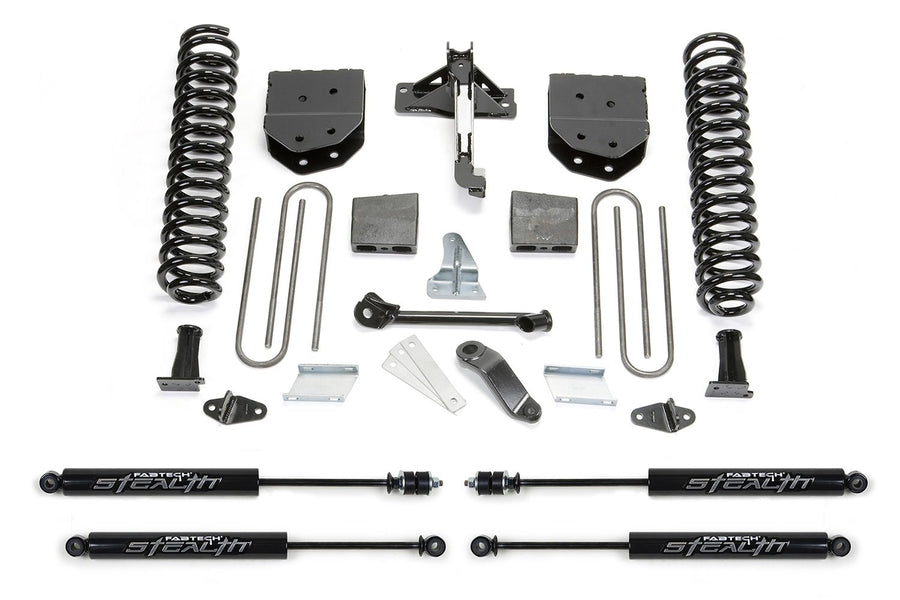 Fabtech K2130M Lift System Basic w/Shocks w/Stealth Monotube Shocks 6 in. Lift Basic