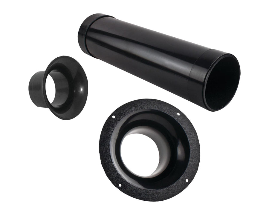 4"Port Kit Install Bay - Black