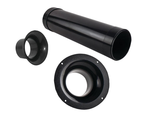 4"Port Kit Install Bay - Black