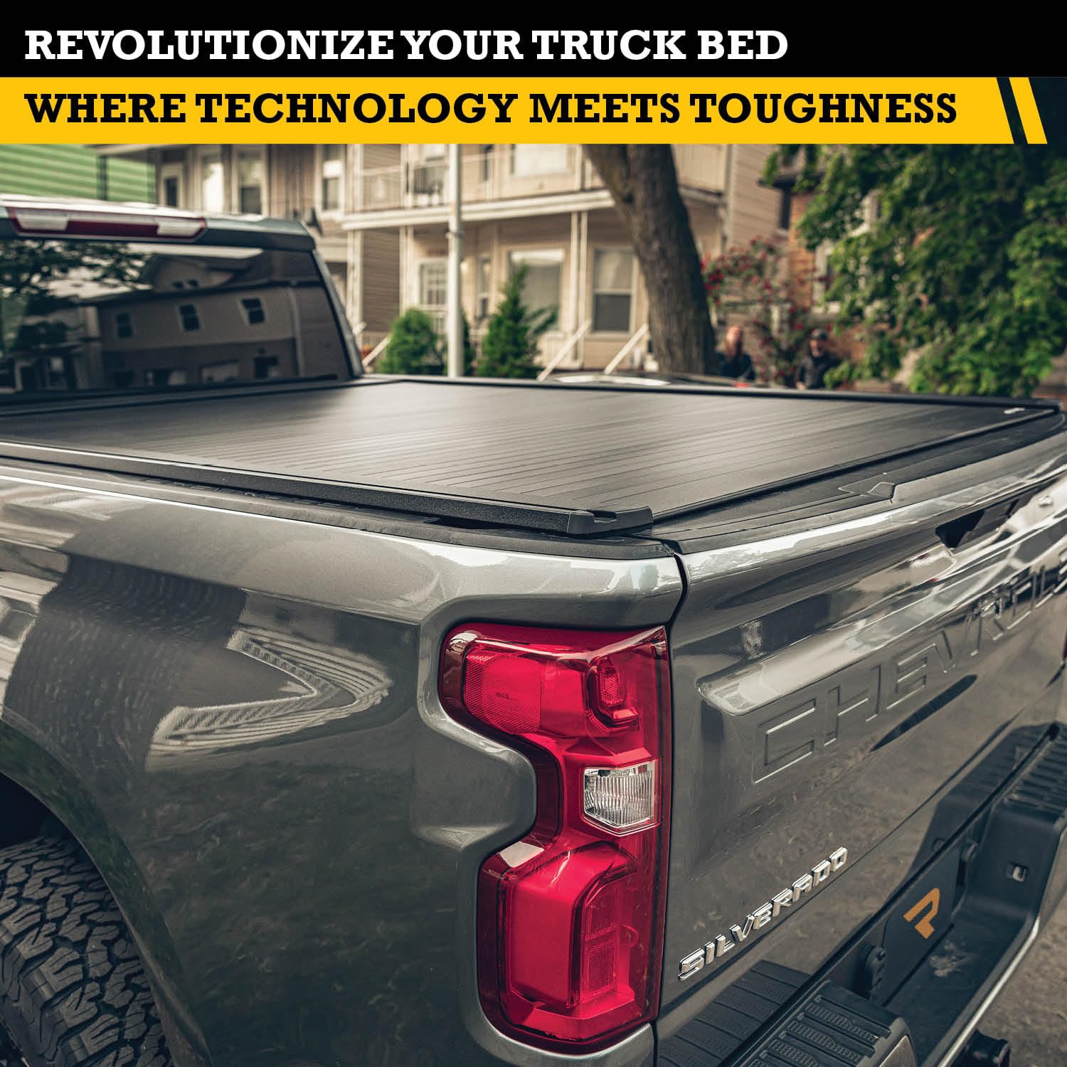 Retrax EQ Retractable Truck Bed Tonneau Cover | RealTruck EQ0335 | Fits 2019-2023 Ford Ranger 5' Bed (60")