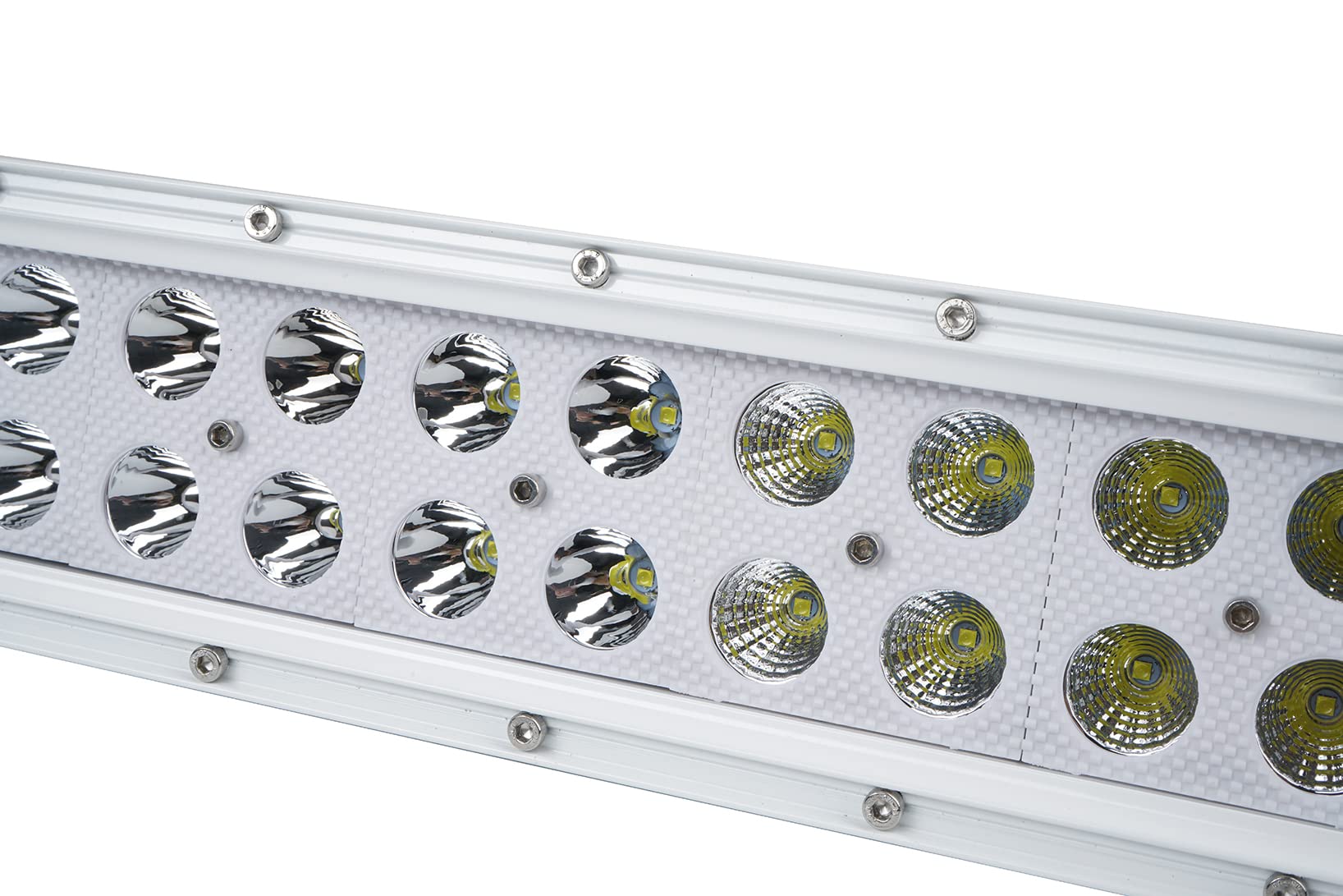 Race Sport Lighting 40inch MS240WWDS Marine Grade Dual Row Straight Light Bar with 240-Watt 80 x 3W High Intensity CREE LEDs