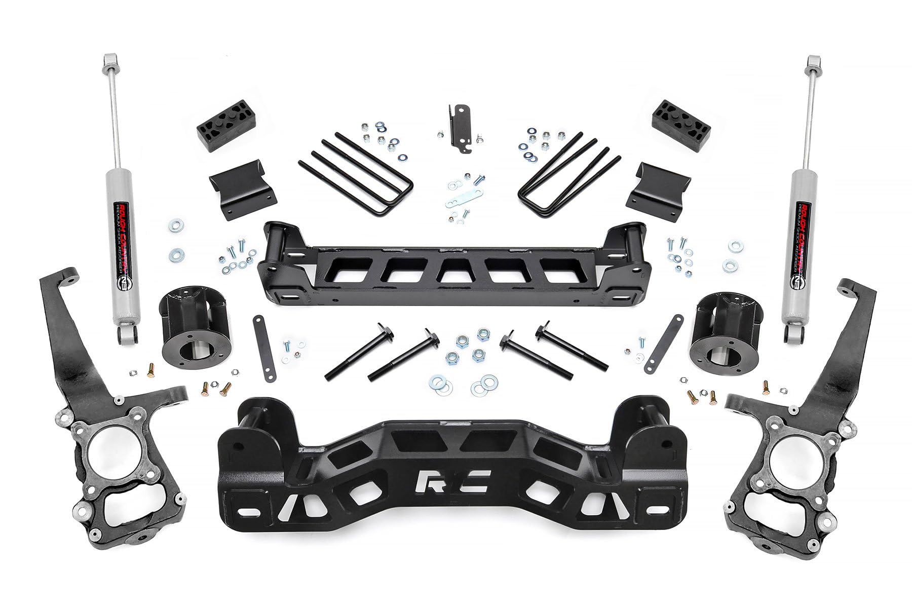 4" Suspension Lift Kit Rough Country for 2009-2014 Ford F-150 2WD - 57230