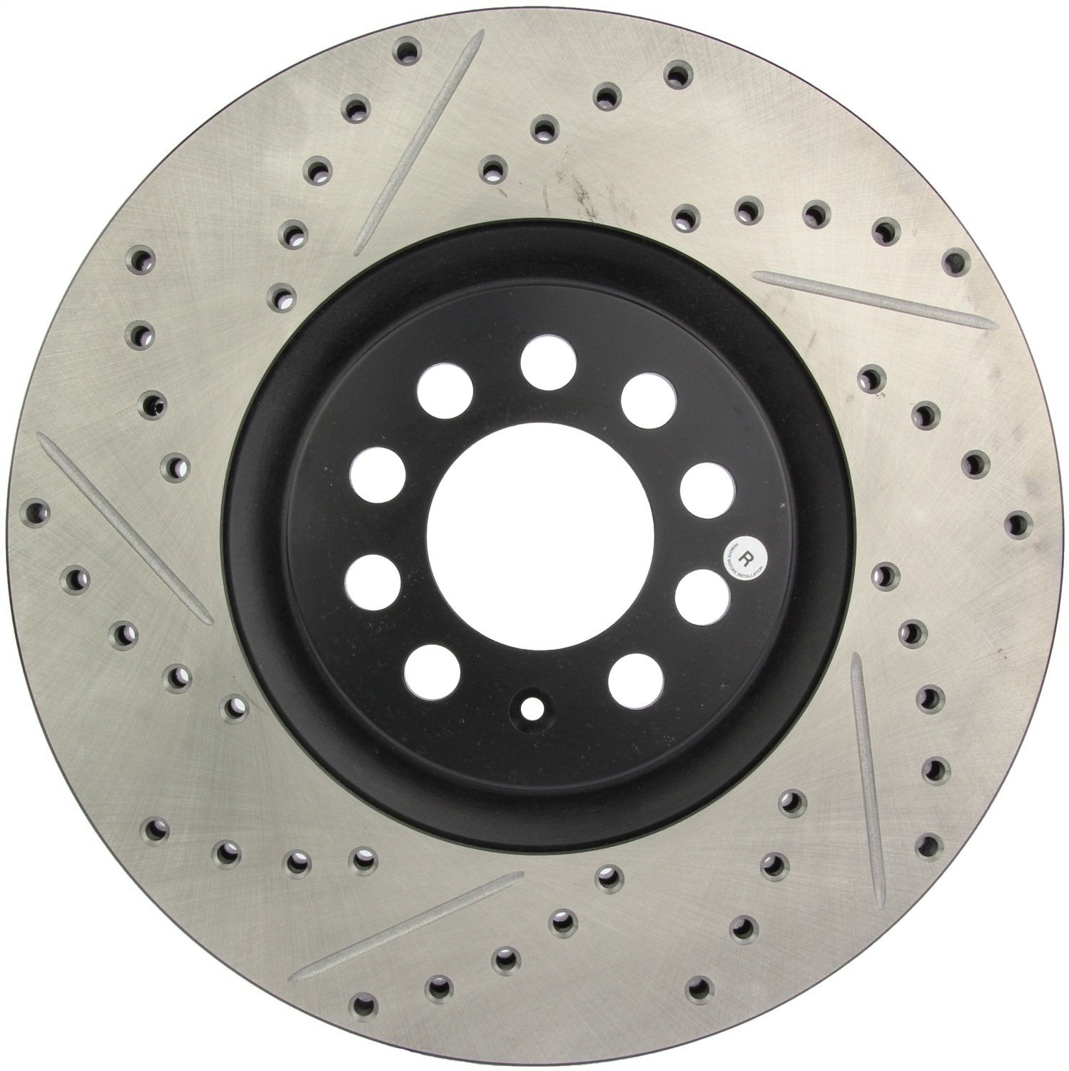 Sport Drilled/Slotted Brake Rotor StopTech 127.33062R (Front Right), 1 Pack
