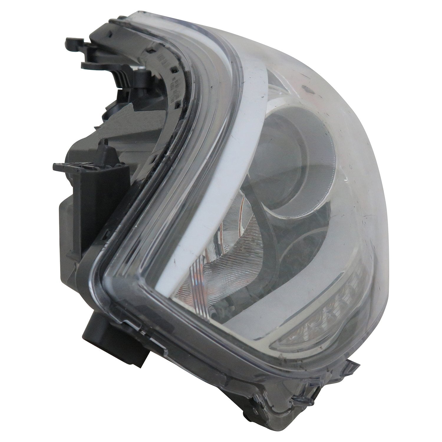 Left TYC Headlight Assembly Compatible with 2014-2017 Hyundai Accent