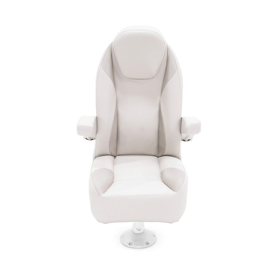 Taylormade LCI High Back Recliner Pontoon Helm Seat - Champagne