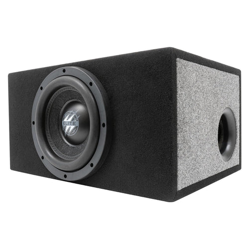 HEW10D4-500P HIFONICS 10-Inch Elite Series Powered Subwoofer System Amp Bulit Class D Amplifier 500 Watts Peak Dual 4-Ohm Voice Coils
