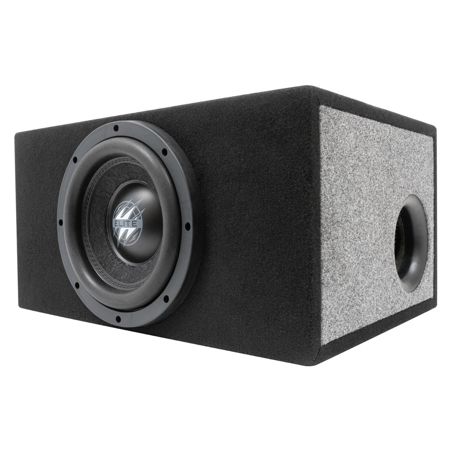 HEW10D4-500P HIFONICS 10-Inch Elite Series Powered Subwoofer System Amp Bulit Class D Amplifier 500 Watts Peak Dual 4-Ohm Voice Coils