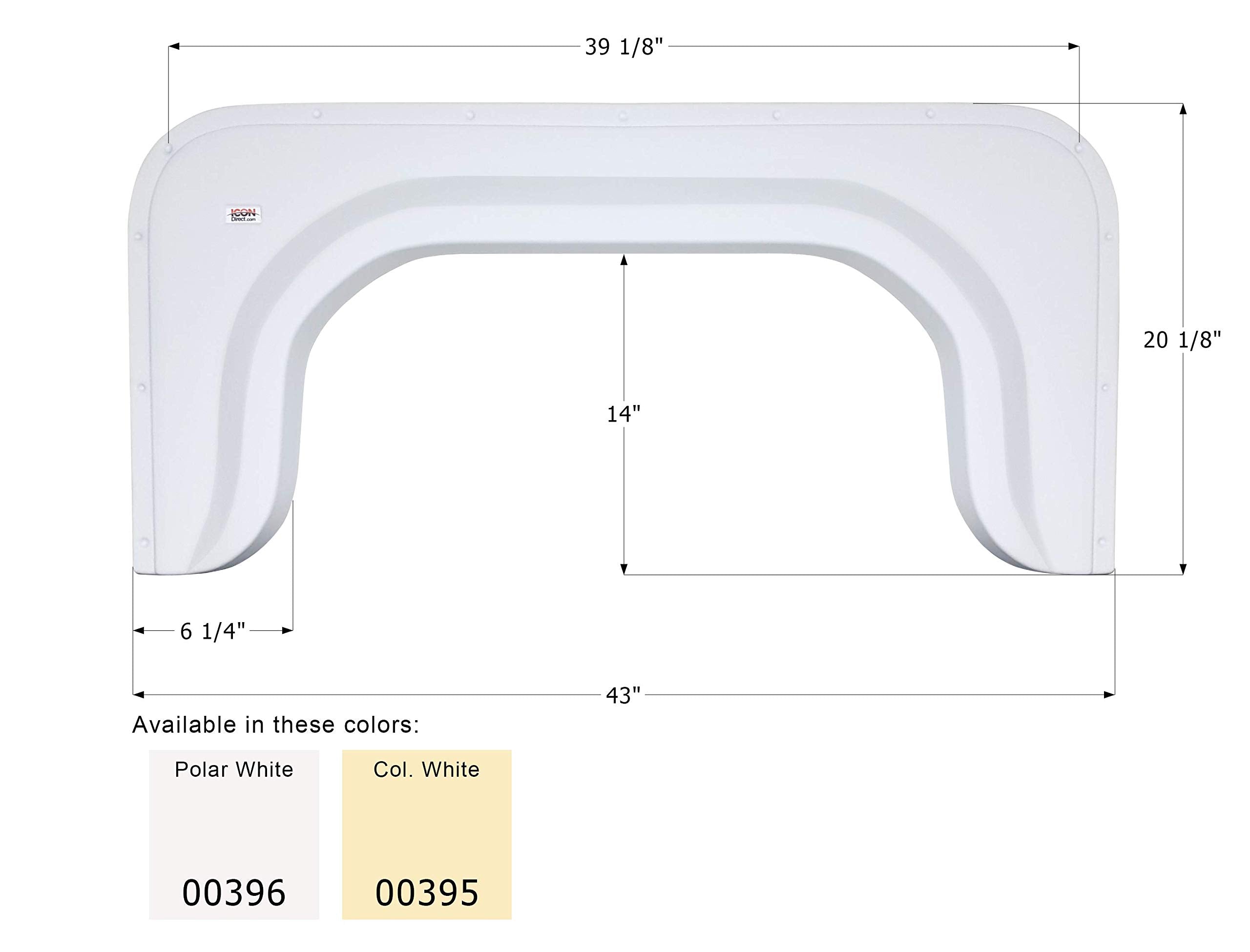 Fender Skirt ICON, Single, FS340, Polar White