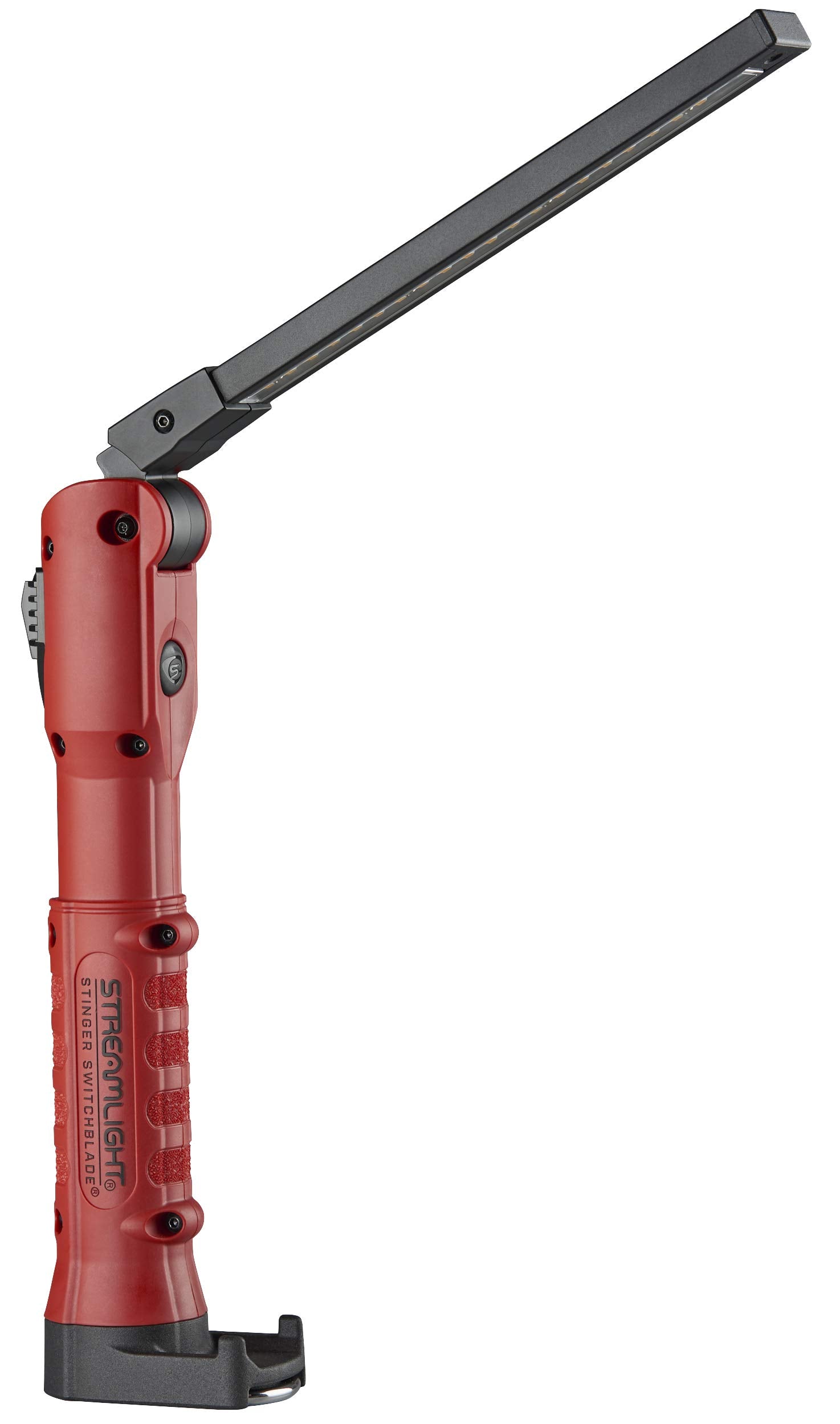 Streamlight Stinger 76800 Switchblade 800-Lumen Rechargeable Compact Multi-Function LED Work Light with Color-Rite Technology and USB Cable, Red