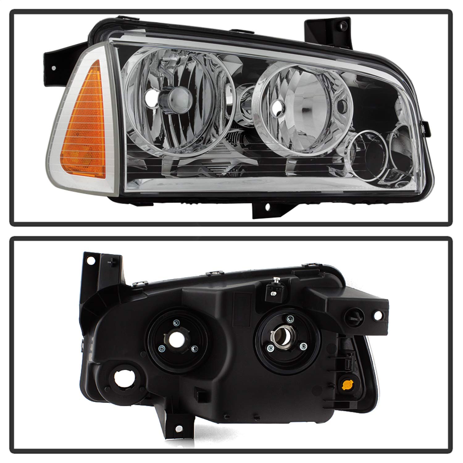 OEM Style Xtune Headlights (HD-JH-DCH05-SET-C)