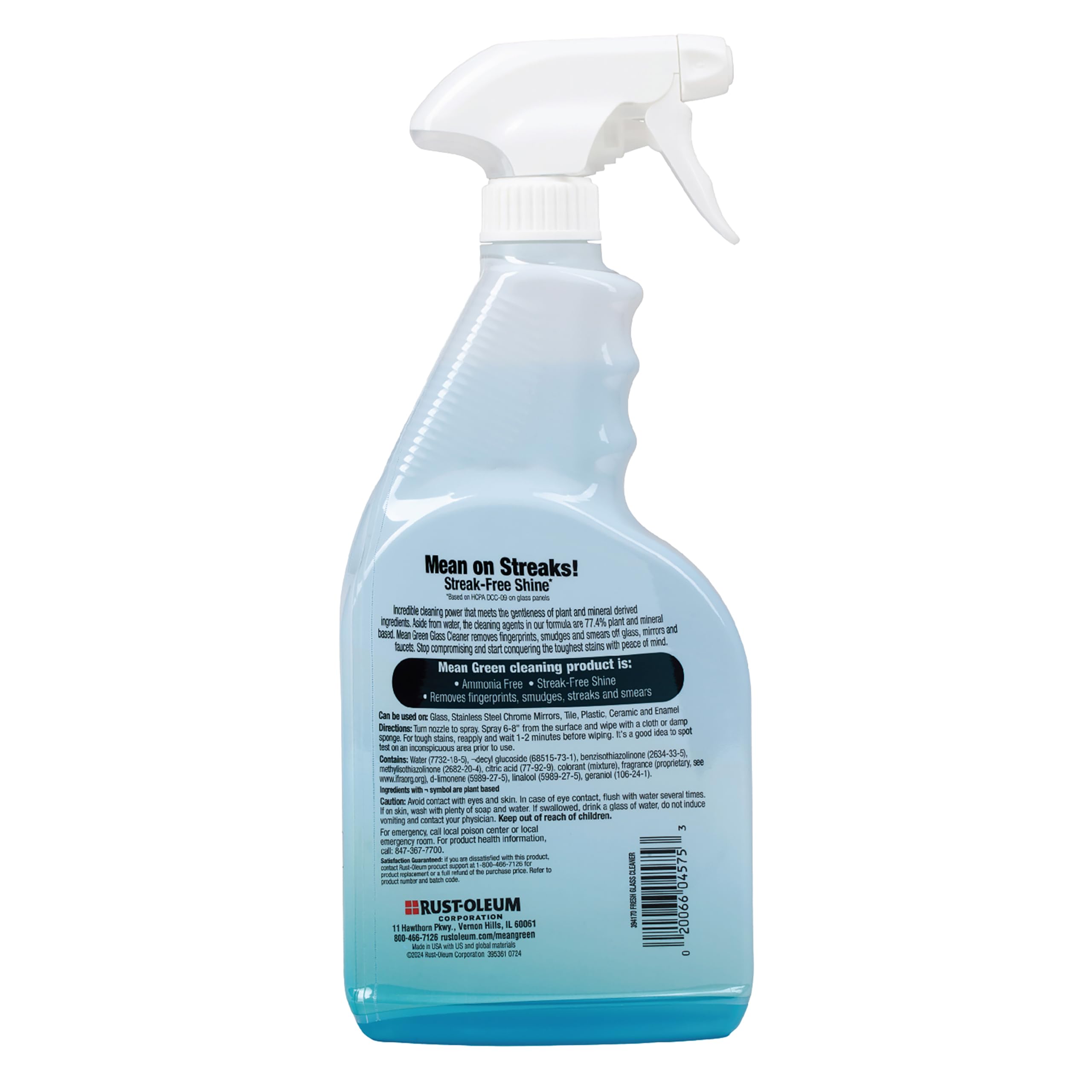 Mean Green Ready-to-Use Non-Concentrated Glass Cleaner, Fresh Scent, 24 Ounce