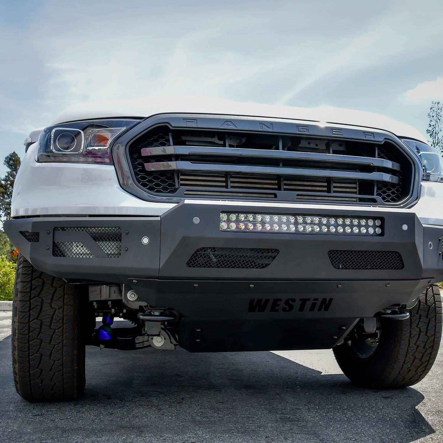 58-71085 Westin Skid Plate for Outlaw/Pro-Mod Bumper fits 2019-2023 Ranger