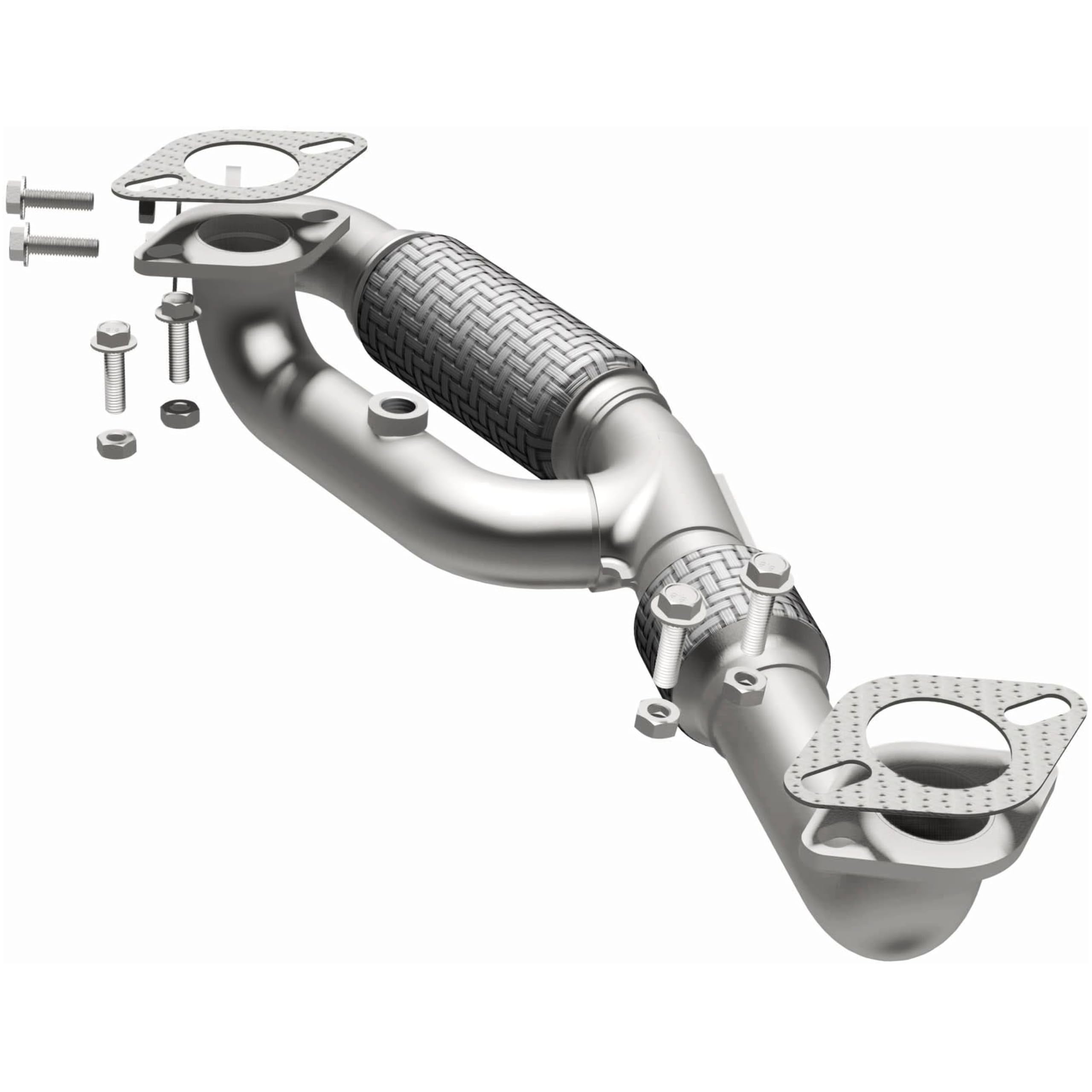 Replacement BRExhaust Front Pipe Kit 107-0158: Direct-Fit, Compatible with 02-05 Sedona 3.5L