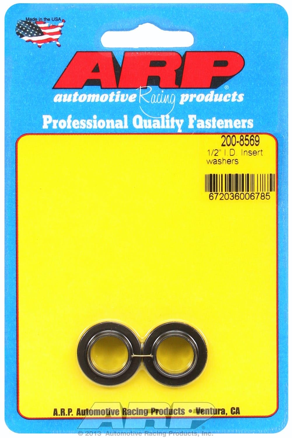 .500 inch ID ARP insert washers (Set of 2)