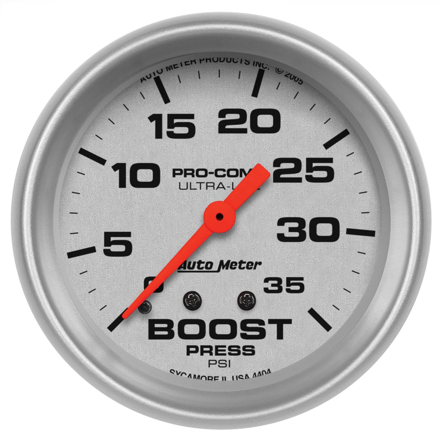 Auto Meter Ultra-Lite 4404 Mechanical Boost Gauge