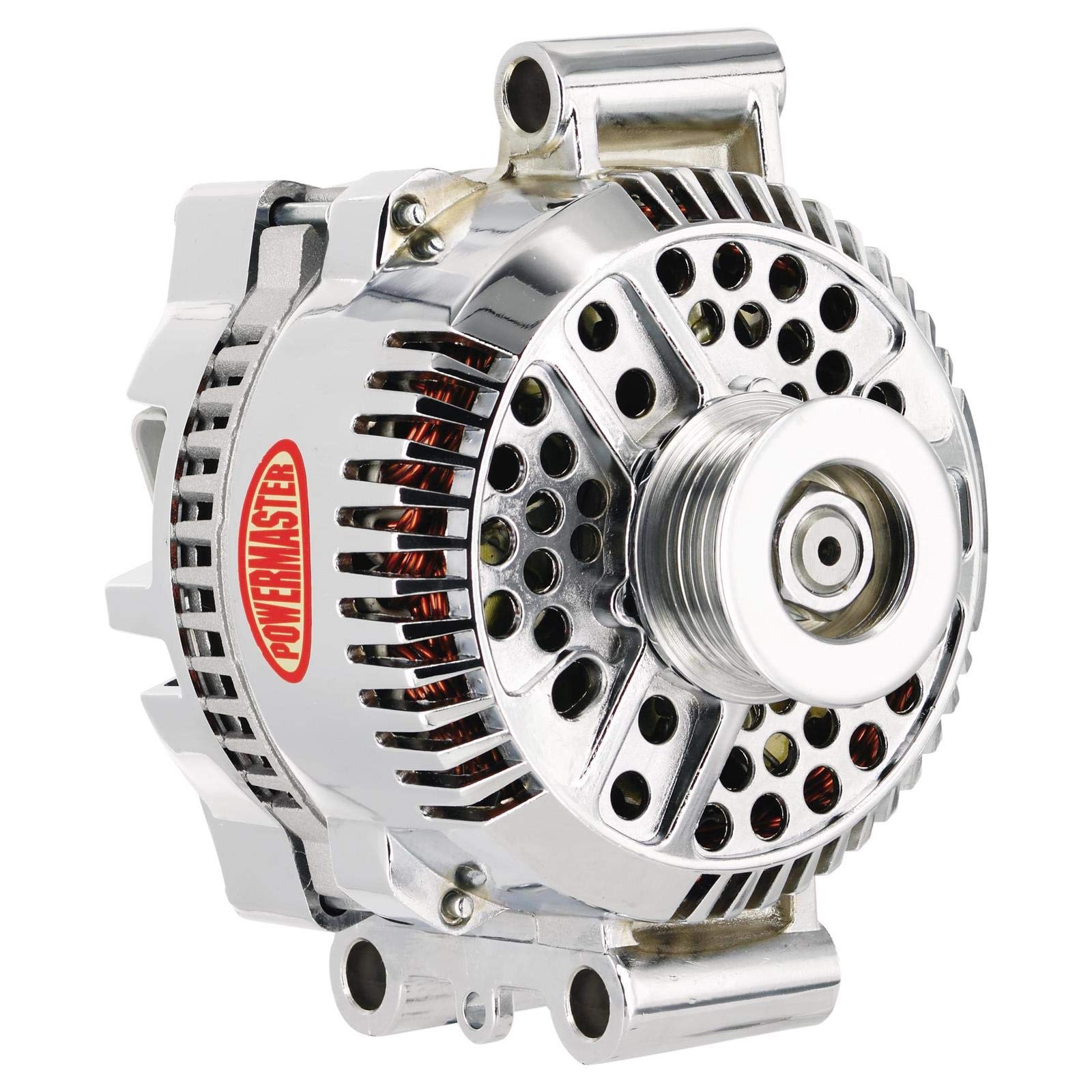 Chrome Powermaster 17768 Alternator (3G 140A 6 Groove Pulley Large Frame Transverse Mating)