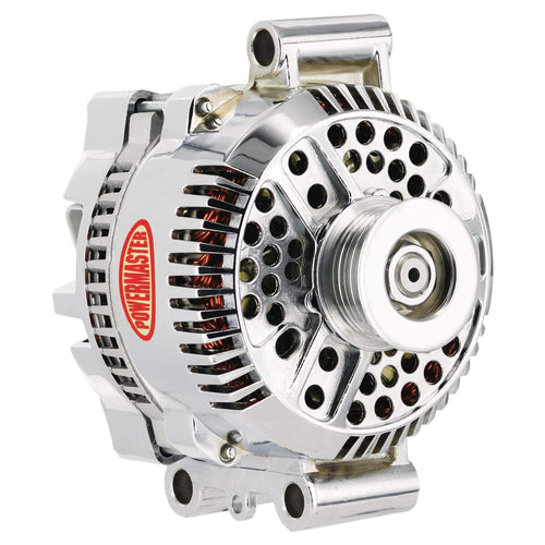 Chrome Powermaster 17768 Alternator (3G 140A 6 Groove Pulley Large Frame Transverse Mating)