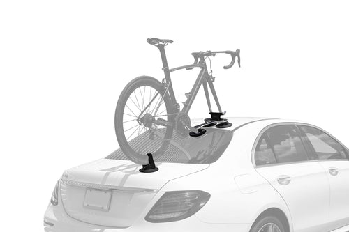 Single SeaSucker Talon Bike Rack for Cars - USA Made Racks - SUV, Sedan, Hatchback, RV, BMW, Honda, Tesla, Mazda and Every Other Car – No Hitch Mount, 100% Safe, Zero Damage, Travel-Friendly Carrier