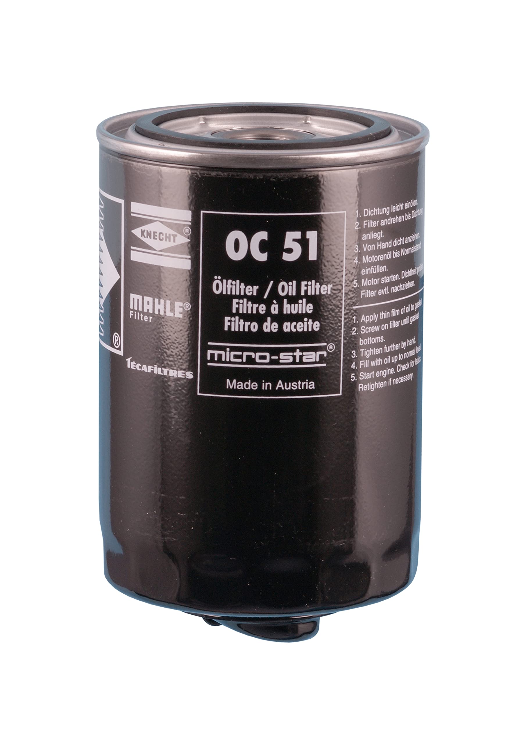 Engine Oil Filter MAHLE OC 51 OF