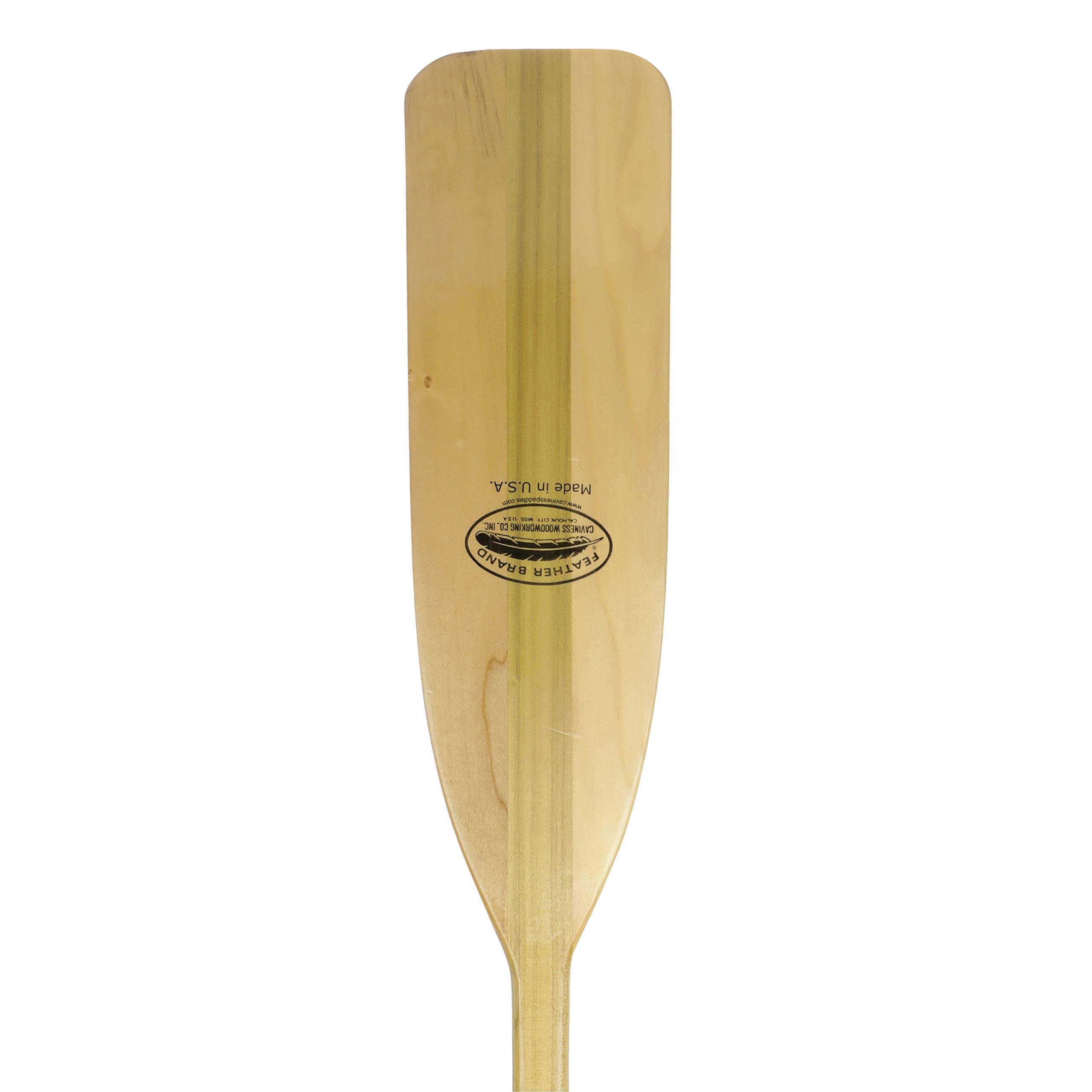 Canoe Paddle Attwood 11762-1, Wooden, 5-Feet Long, Ergonomic Grip, Premium Wood Construction, Protective Finish