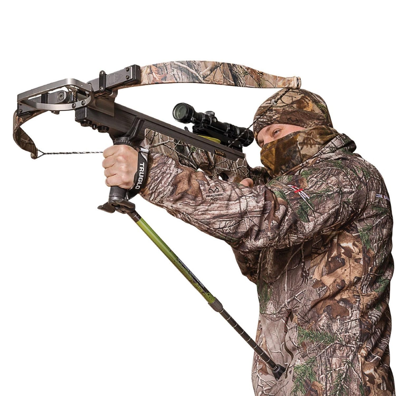 TRUGLO Lightweight Hip Shot Compact Portable Versatile Telescopic Crossbow Shooting Rest for Improved Accuracy