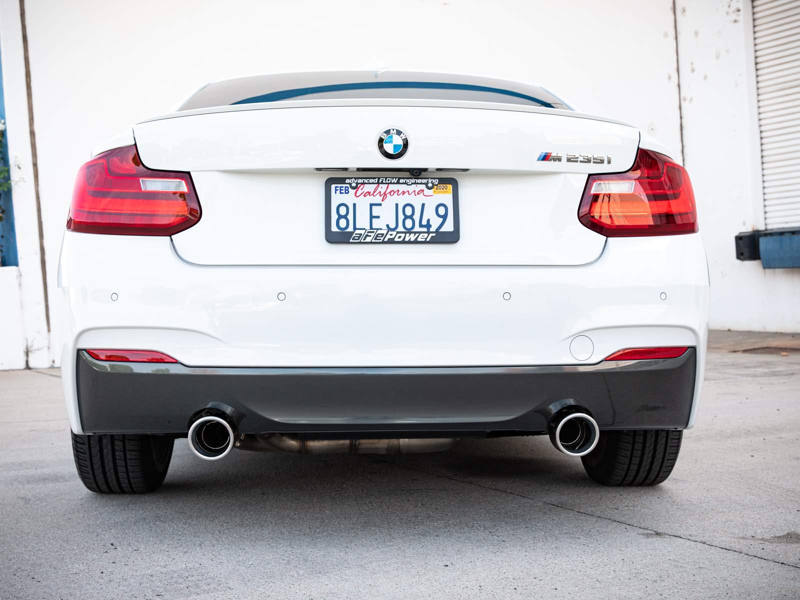 MACH Force-XP aFe Power 3 IN to 2-1/2 IN 304 Stainless Steel Axle-Back Exhaust Polished