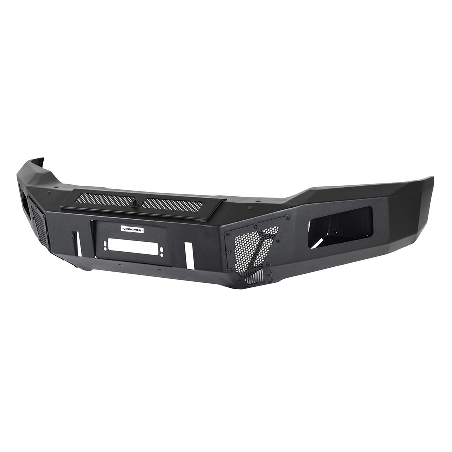 Go Rhino Front Bumper BR6 | Mild Steel, Textured Black | 24397T | Fits 2018 - 2020 Ford F-150 (Excludes Models with Active Park Assist & Adaptive Cruise Control)