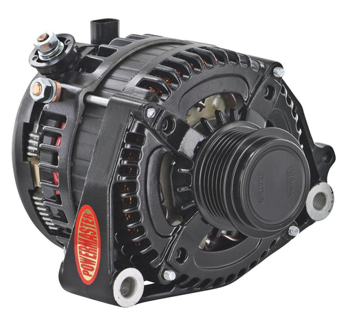 51794 Powermaster Alt Denso Black 245A GM Corvette Decoup