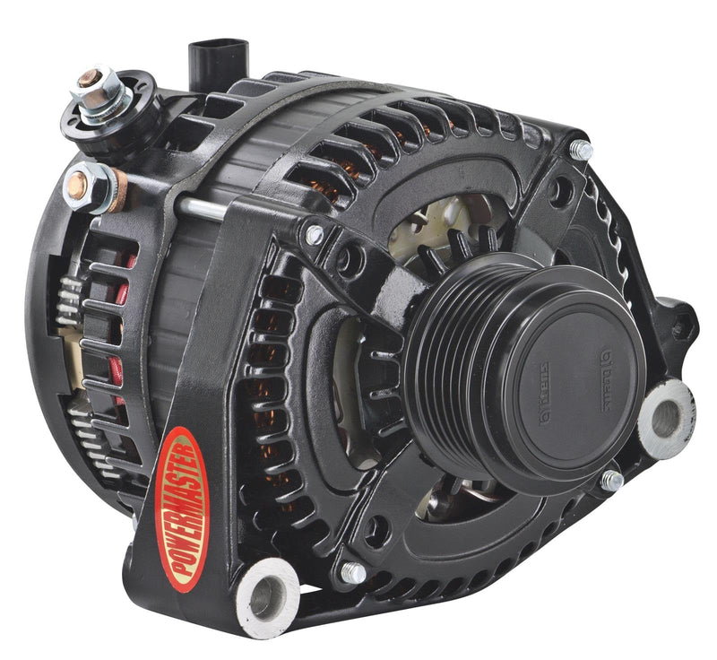 51794 Powermaster Alt Denso Black 245A GM Corvette Decoup