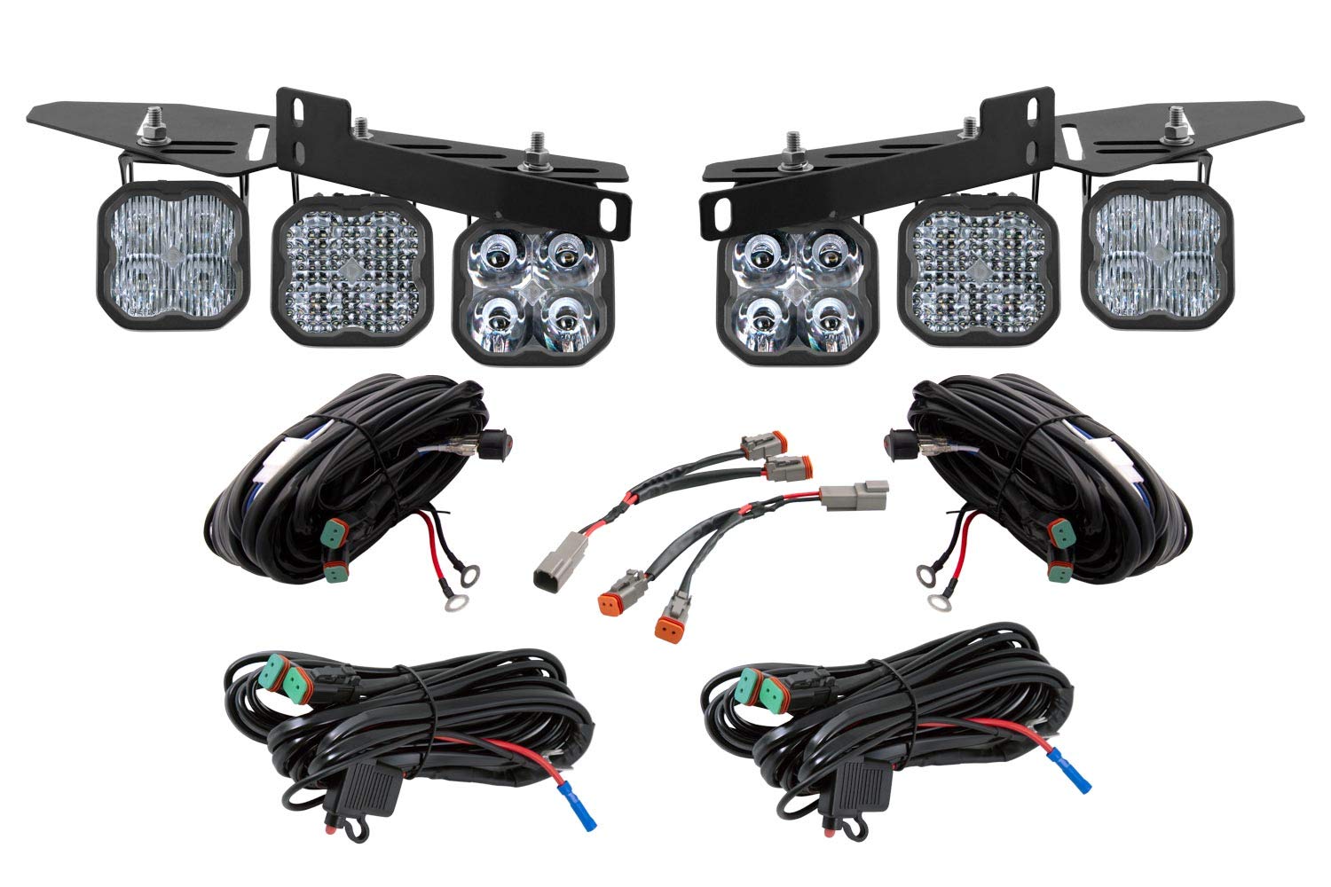 Raptor 2017 Diode Dynamics DD6365: SS3 LED Fog Kit, Yellow Sport